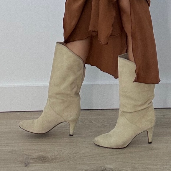 Isabel Marant Leye Suede Booties size 6 - Picture 1 of 8